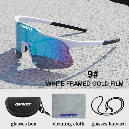 2025 New Sport Glasses UV400 Protection, Anti-Fog, Men Women with case