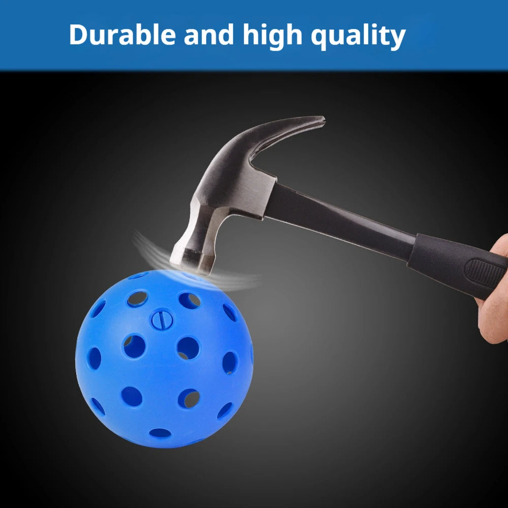 SONGYI Glow in The Dark Pickleball 7 Color Outdoor Pickleballs LED Light Up