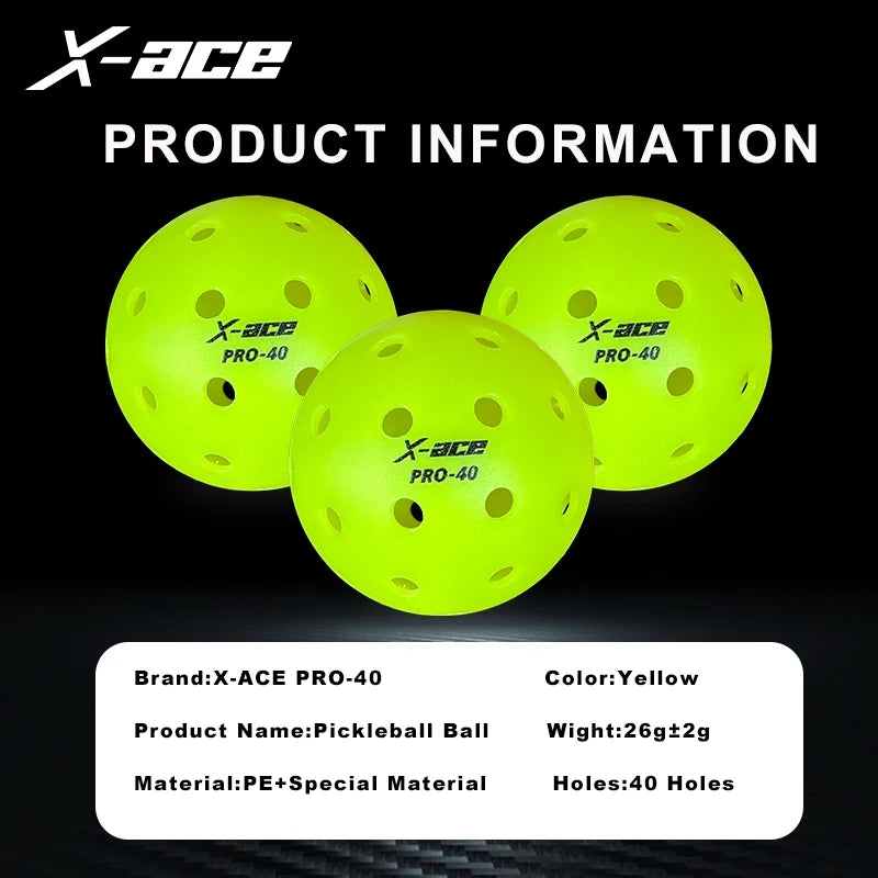 Elite Seamless Outdoor Performance Pickleballs