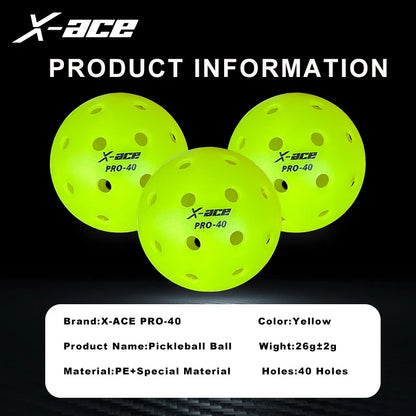 Elite Seamless Outdoor Performance Pickleballs