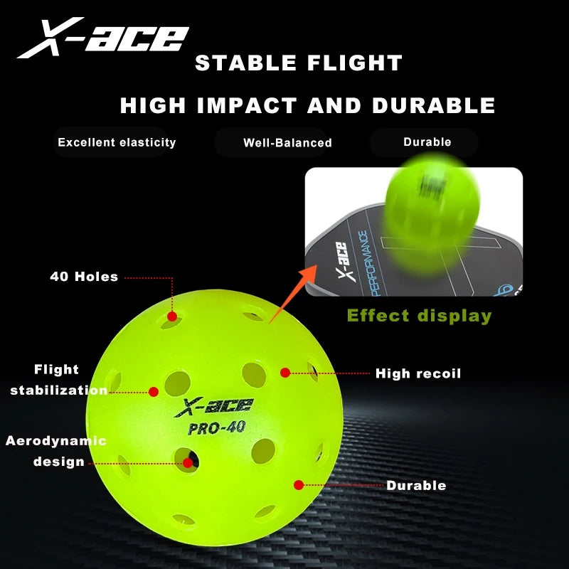 Elite Seamless Outdoor Performance Pickleballs