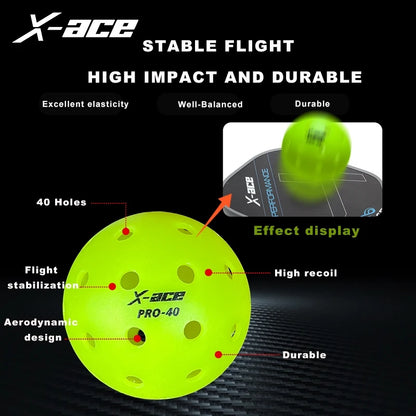 Elite Seamless Outdoor Performance Pickleballs